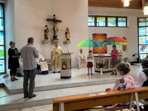 Nachprimiz M. Kreher und Verabschiedung Fr. George Pfarrei St. Benno 9
