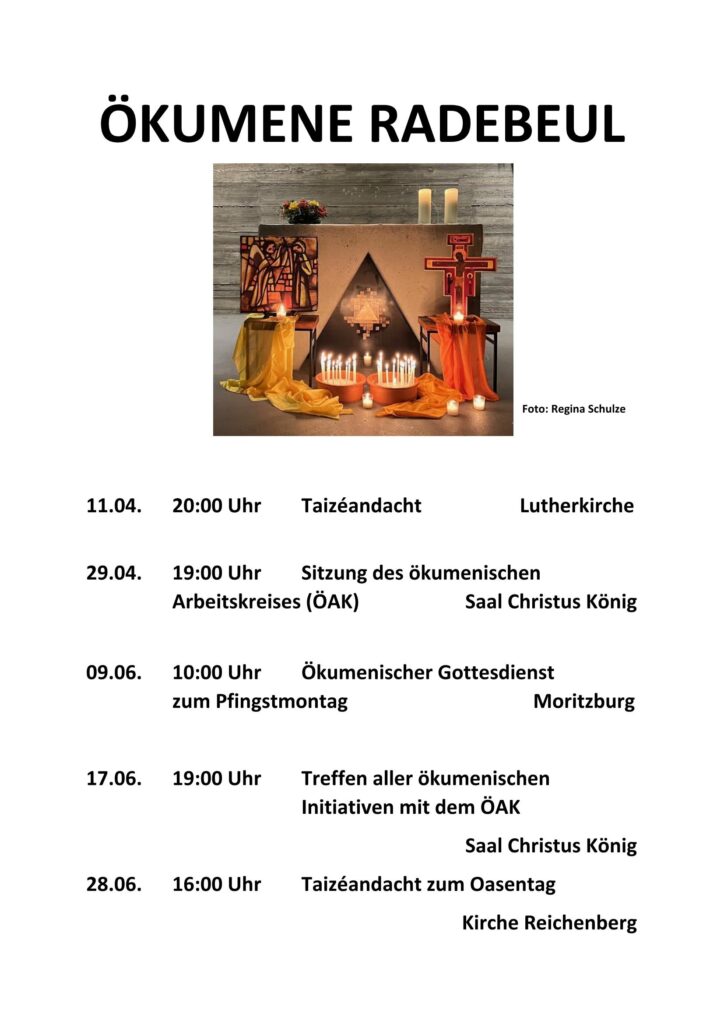Christus-König Radebeul - Herzlich willkommen 8 Christus-König Radebeul - Herzlich willkommen 7