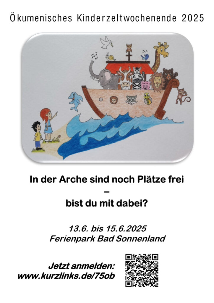 Herzliche Einladung zum ökumenischen Kinderzeltwochenende 2025 2