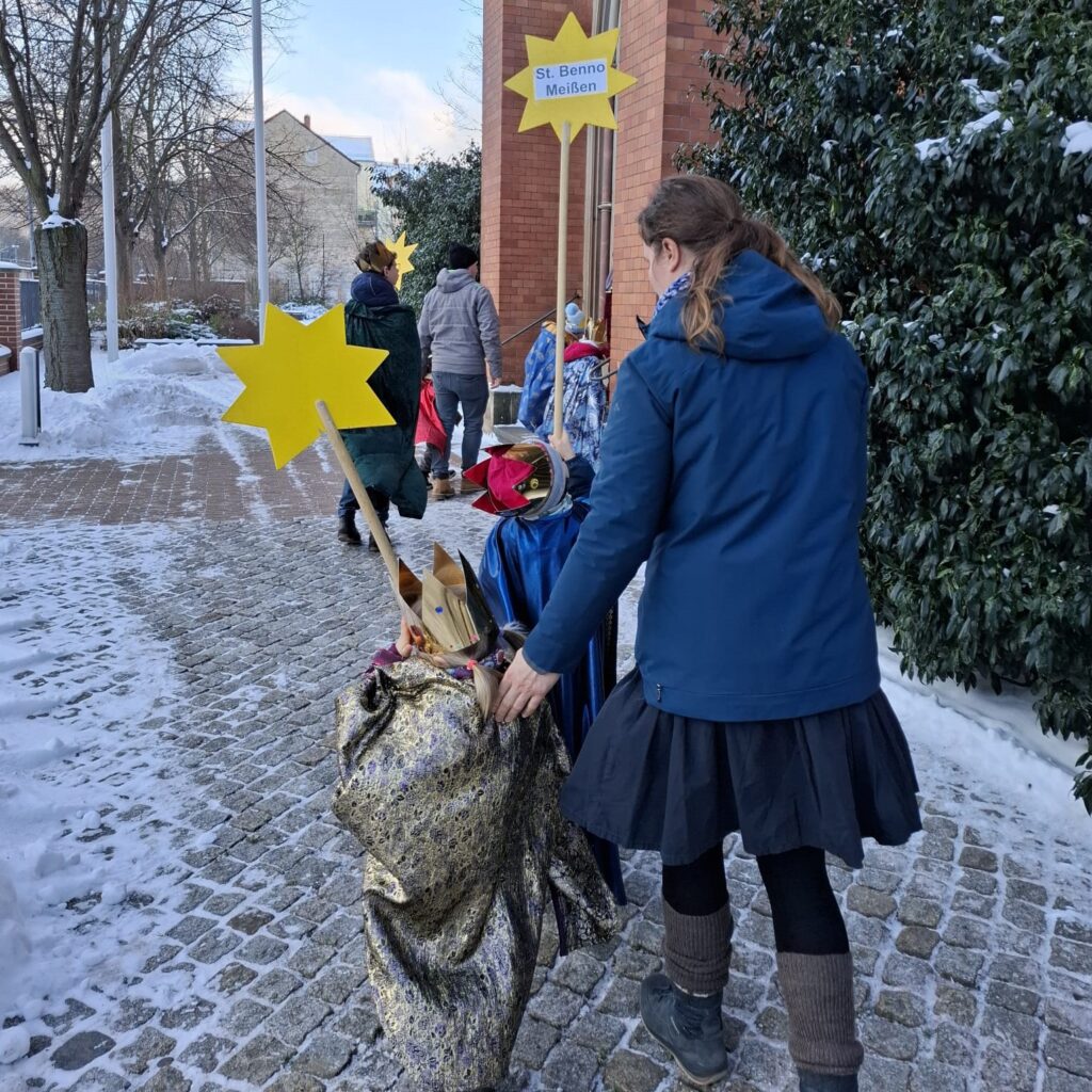 Sternsinger unterwegs - und in den Abschluss- Gottesdiensten 5